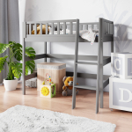 halfhoogslaper met speelruimte onder